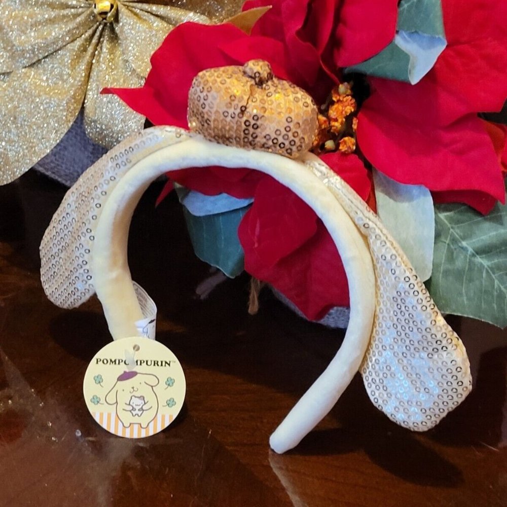 Sanrio Japan Puroland Pompompurin Cosplay Headband Limited